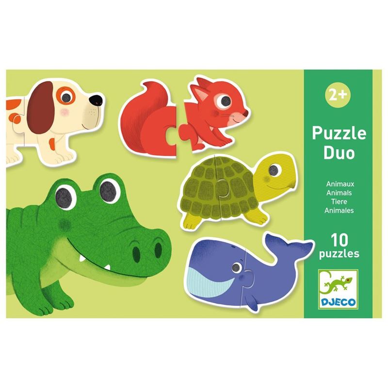 puzzle duo animali