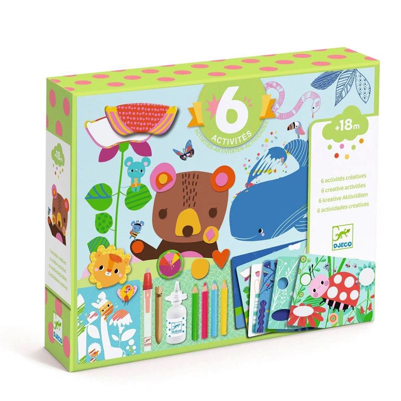 kit creativo djeco per bambini 18 mesi