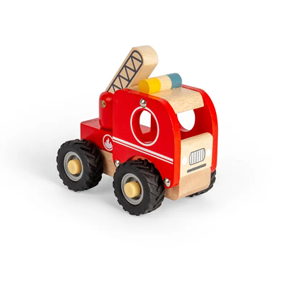 mini camion dei pompieri giocattolo 