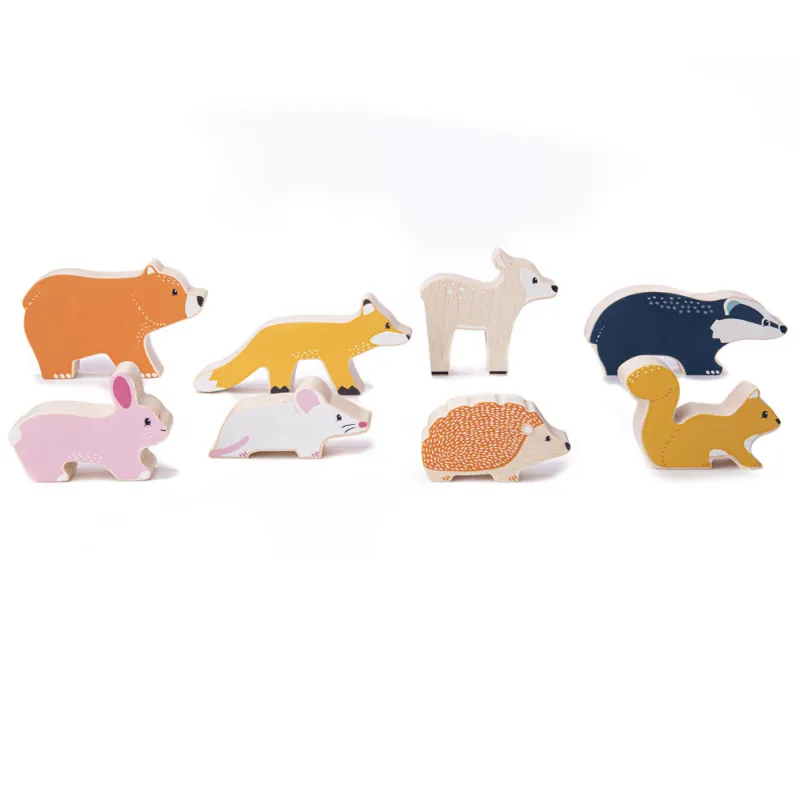 set animali del bosco bigjigs