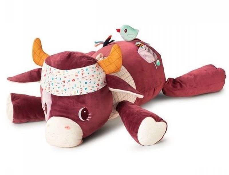 peluche per neonati mucca gigante lilliputiens