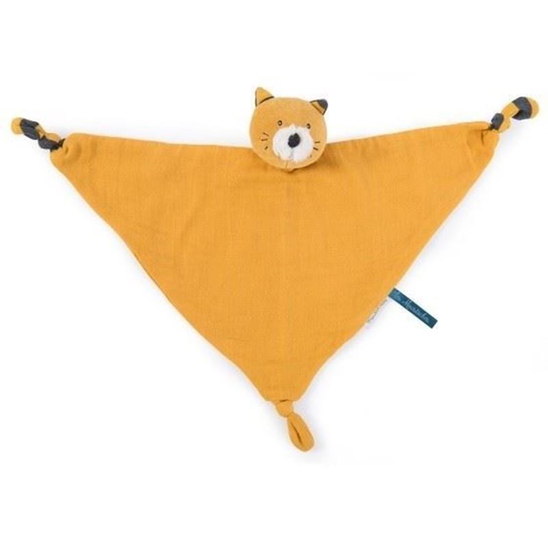 doudou gatto giallo moulin roty